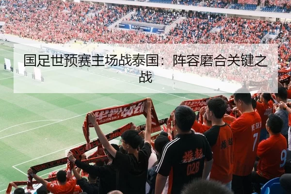 国足世预赛主场战泰国：阵容磨合关键之战